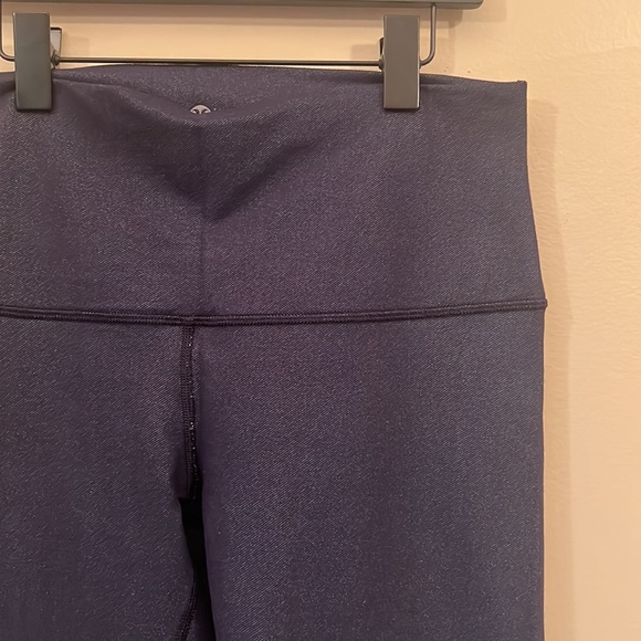 Lululemon Wunder Under Leggings in Denim Naval Blue - Picture 5 of 8